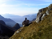 Salita al RIF. BIETTI in GRIGNA SETTENTRIONALE (Grignone), passando dalla Porta Prada il 29 ottobre 2011 - FOTOGALLERY